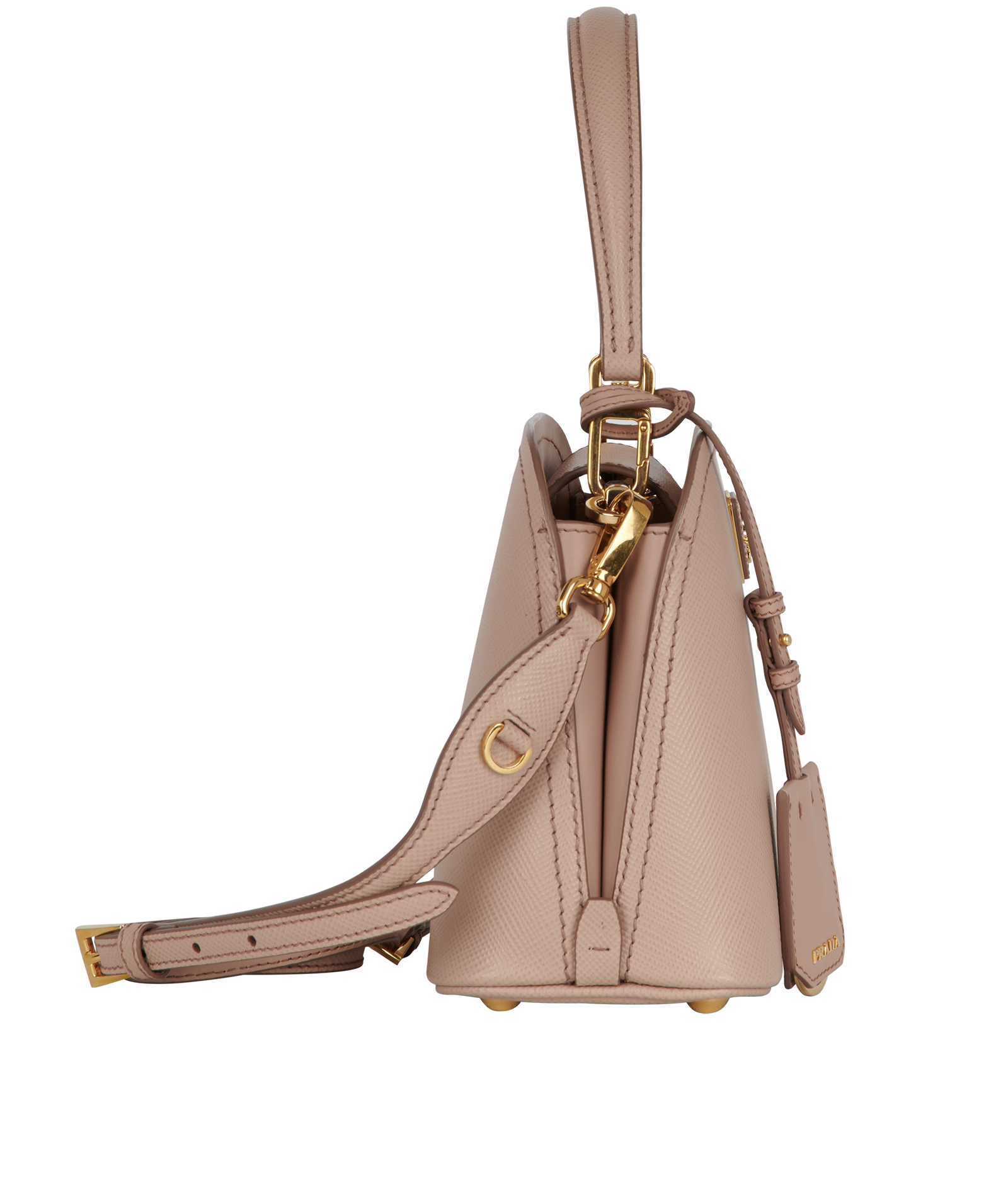 Matinee Small Bag, &pound;1,500, Handbags, Pink, Leather, Side view